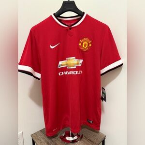 Manchester United Nike official replica jersey. BNWT - Size X-Large